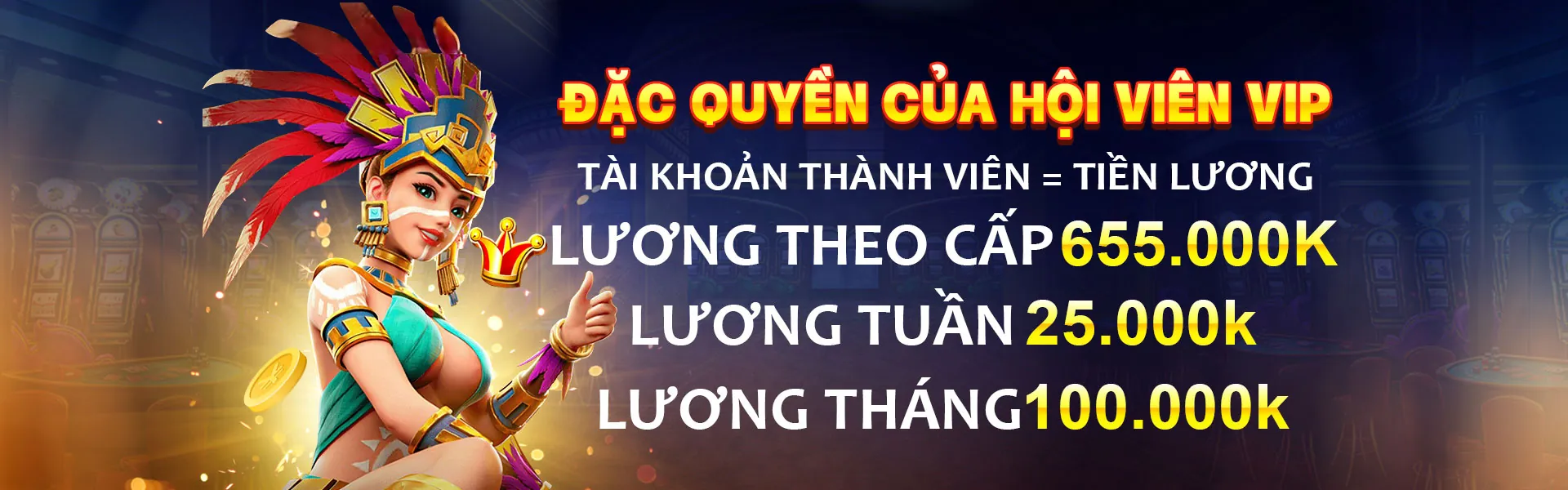 Huy hiệu VIP Bạch Kim tại u888